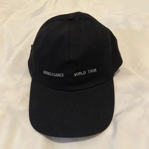 Beyoncé Official Renaissance World Tour Black Cap - Adjustable